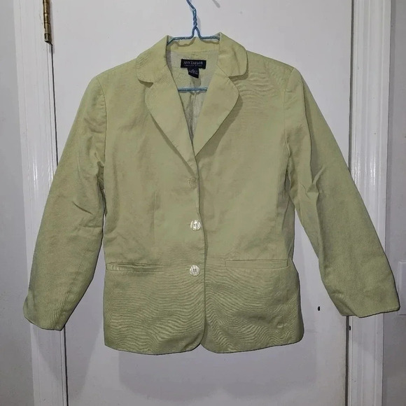 Ann Taylor Factory Light Green Suit Jacket Size 4 - Picture 1 of 7